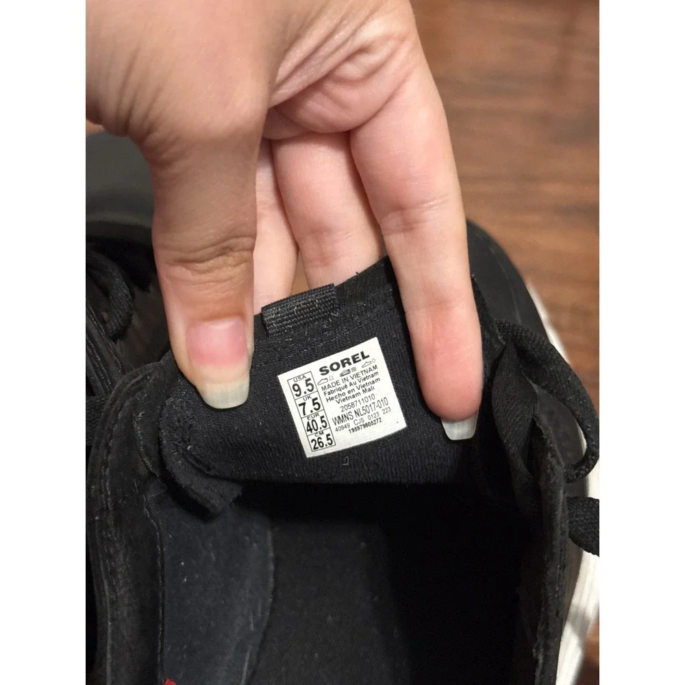 Sorel Caribou X Leather Waterproof Platform Sneaker Gorp Granola Minimalist
